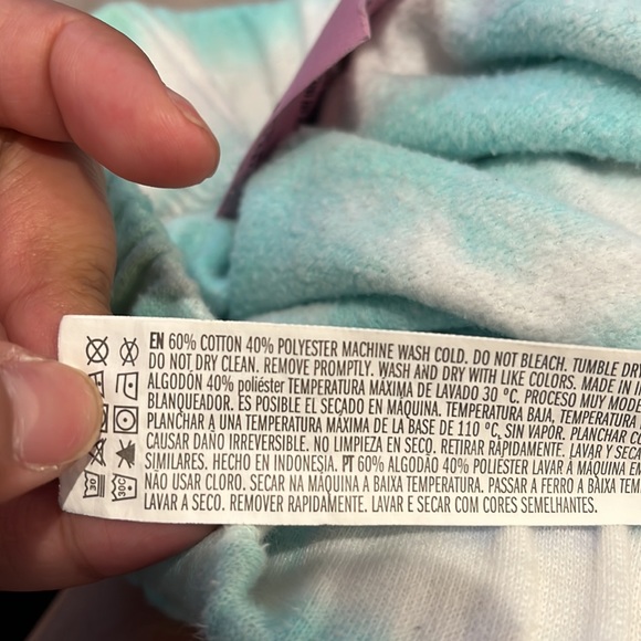 Y2k Juicy Couture Tie-Dye Sweatpants, Size M - Picture 8 of 9